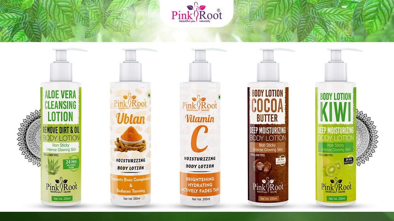 Pink Root Body Lotion Cocoa Butter 200ml | Moisturization & Nourishment, Softening & Smoothening