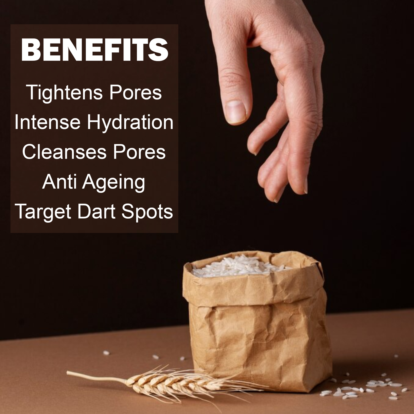 Pink Root Rice water Face & body Cream 100gm, Removes Excess Oil, Glass Looking Skin, Acne Controls