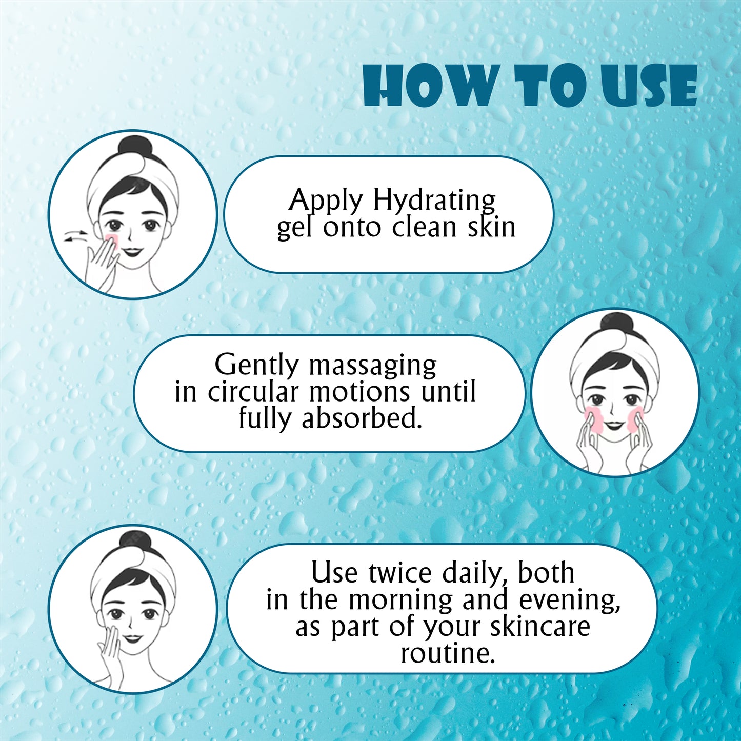 Aqua Hydrating Gel Moisturiser With Haluronic Acid