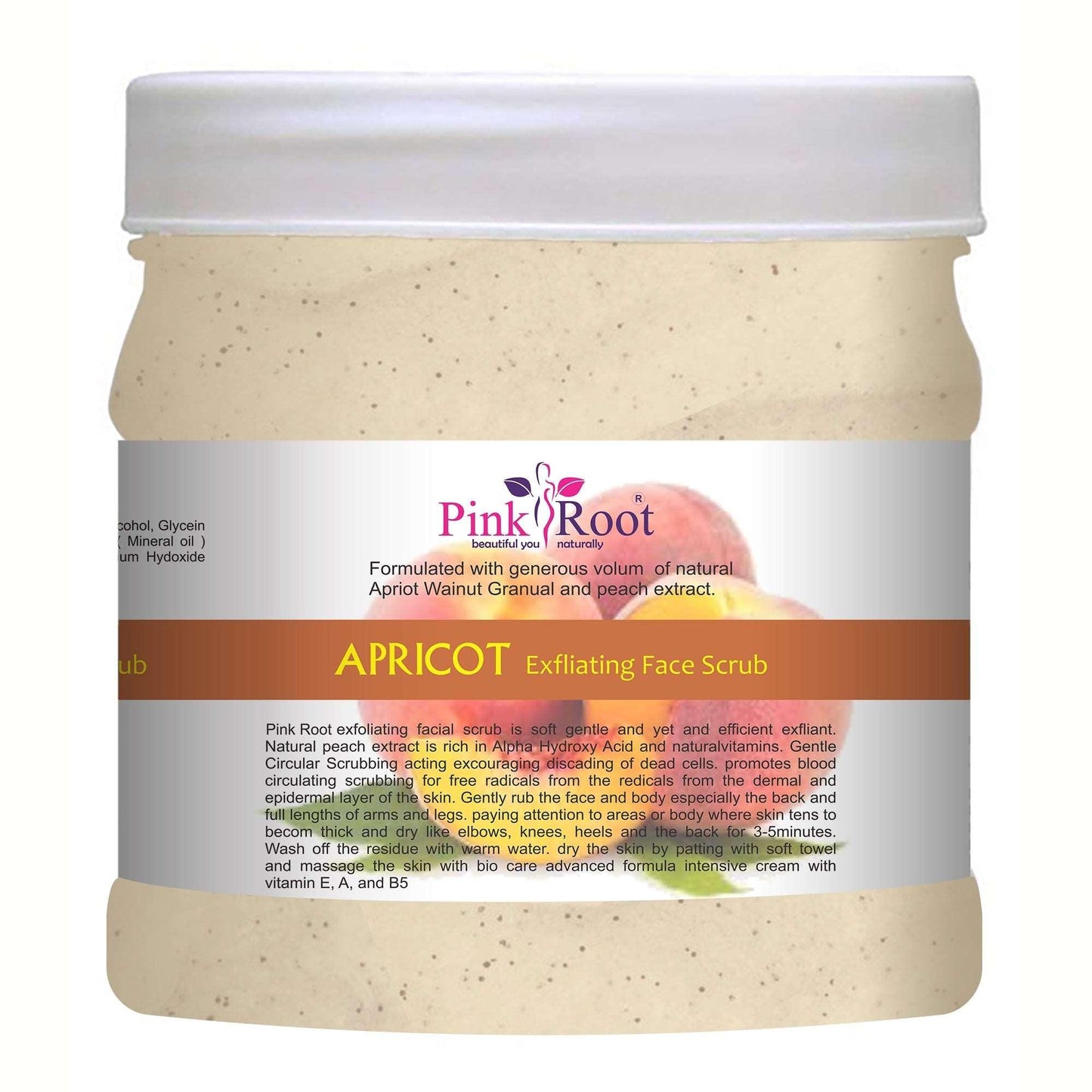 Apricot Exfoliating Face Scrub 500ml