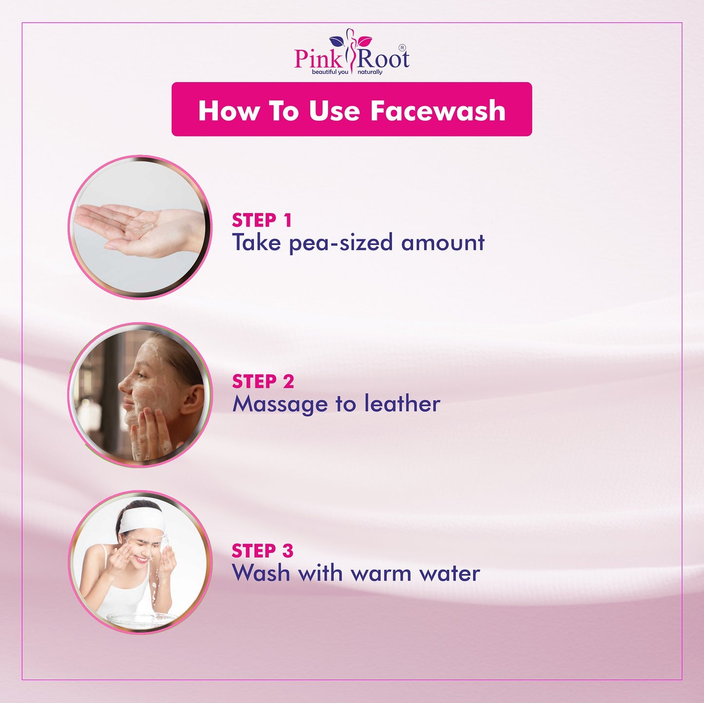 Pink Root Vitamin C Facial Kit ( scrub, face Pack, Gel, Cream with Face wash)for Skin Whitening & Brightening, Eliminates Fine Lines & Wrinkles, Sulphate & paraben Free