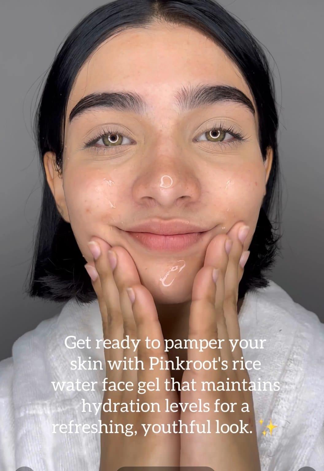 Rice Water Face Gel 100ml - Pink Root