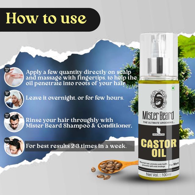 Mister Beard Castor Oil 100ml