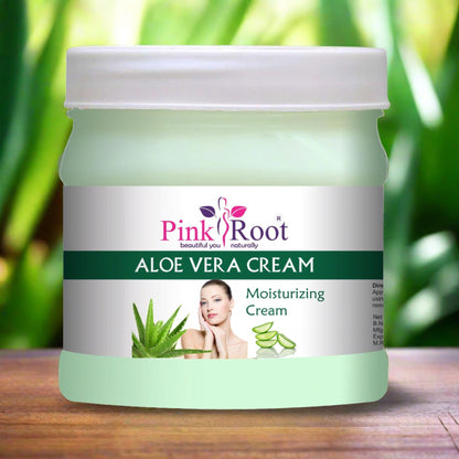 Pink Root Aloevera Moisturizing Cream 500ml