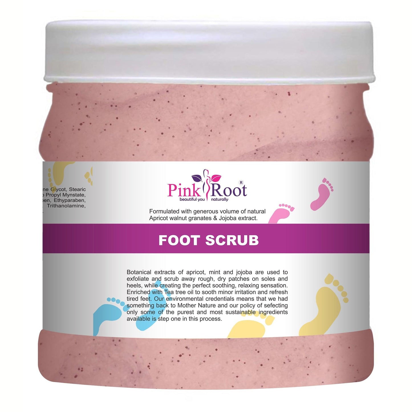 Foot Scrub 500ml - Pink Root