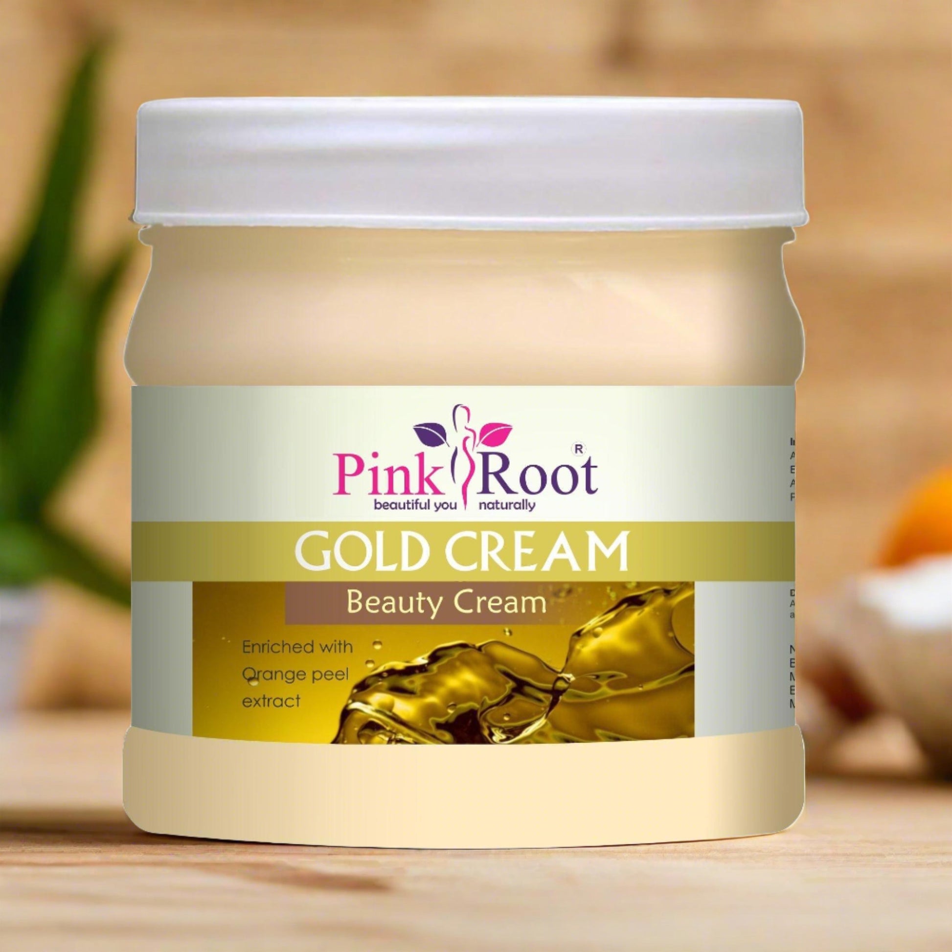 Gold Cream For Face & Body 500ml - Pink Root