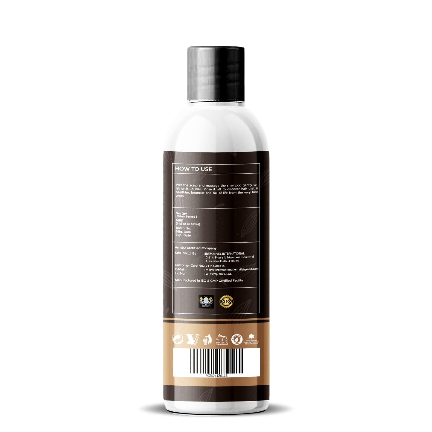 Milk Protein Shampoo 250ml - Pink Root