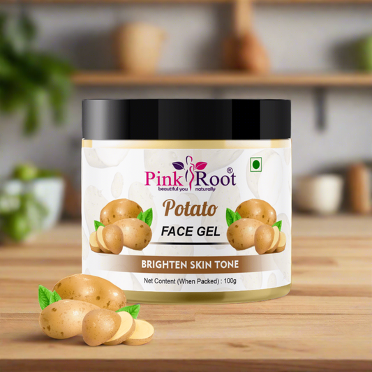Potato Face Gel Brighten Skin Tone 100ml - Pink Root