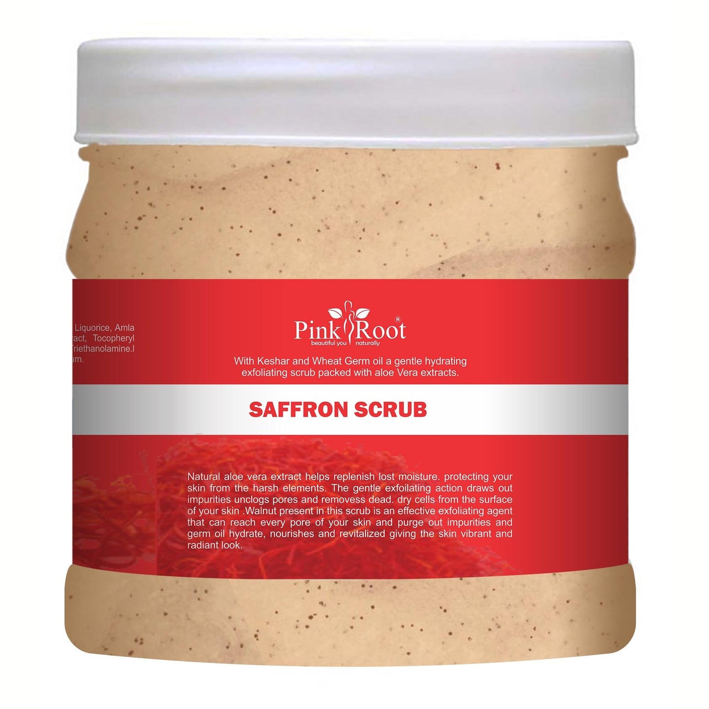 Saffron Scrub 500ml - Pink Root