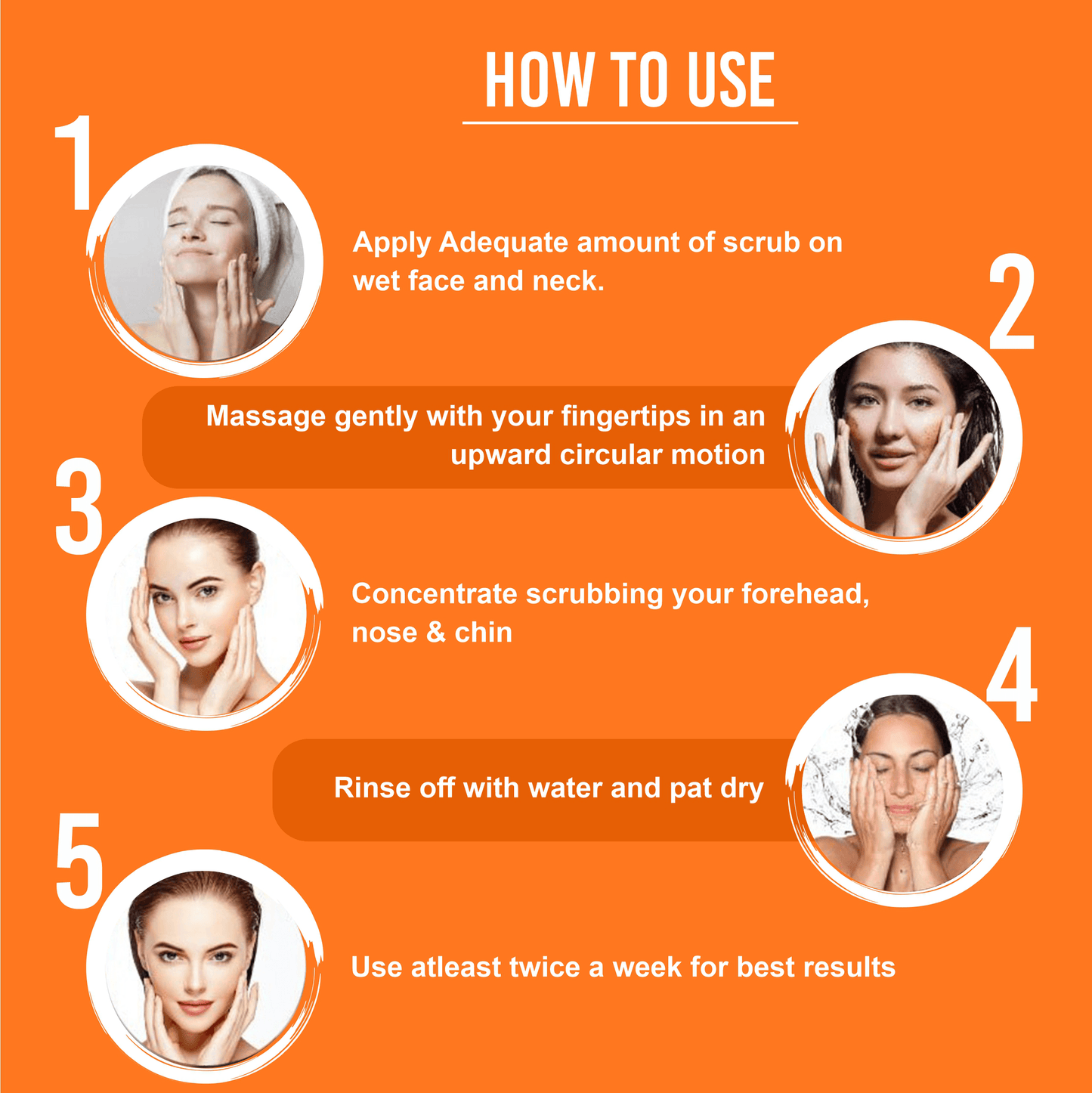 Vitamin C Face & Body Scrub 100gm - Pink Root