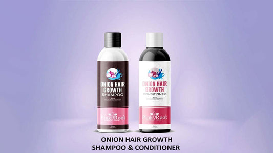 Pink Root Onion Hair Growth Shampoo & Conditioner