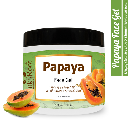 Pink Root Papaya Gel 100ml for Spot Removal, Brightening & Lightening With Papaya Extracts