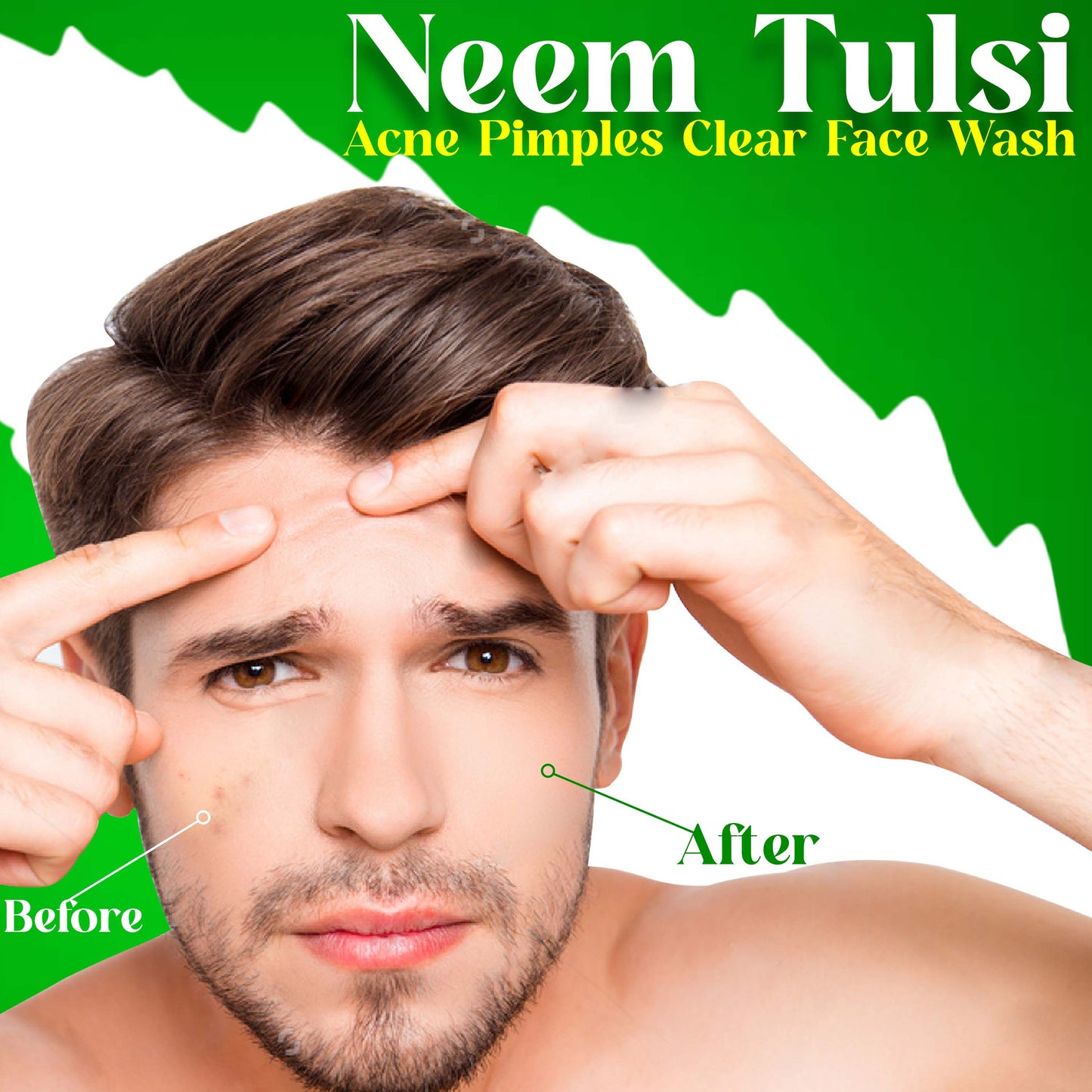 Mister Beard Neem Tulsi Skin Purifying Face Wash 100ml