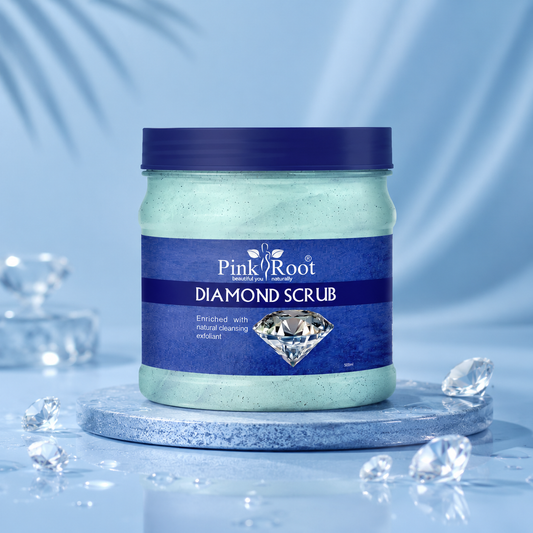 Pink Root Diamond Scrub 500ml for Spot Removal, Anti Ageing