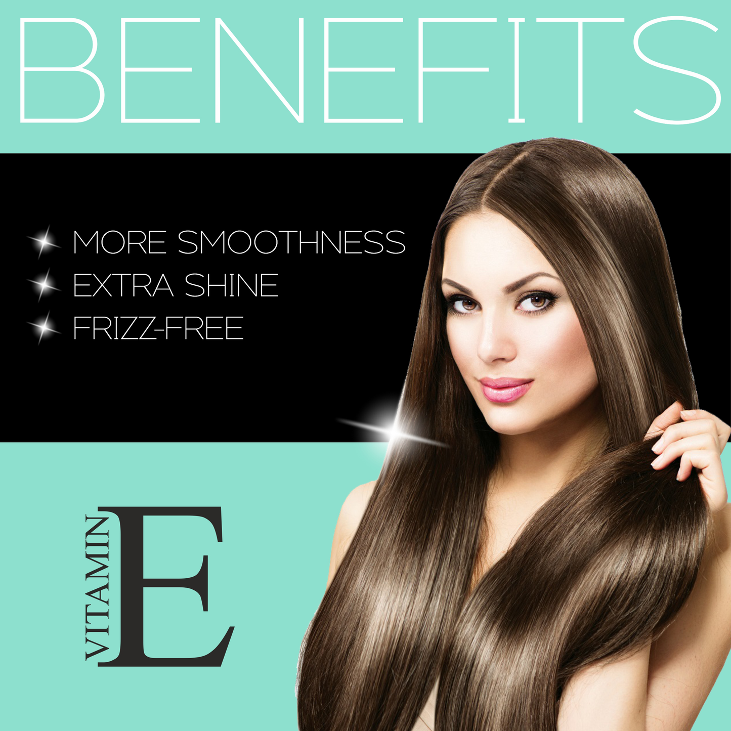 Pink Root Vitamin E Hair Serum for Smooth & Shiny Hair