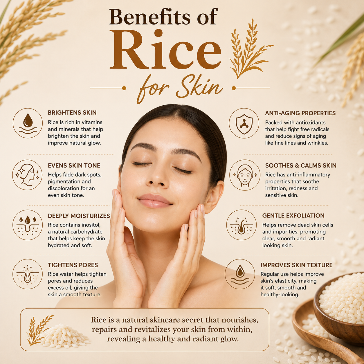 Korean Rice Facial Kit Benefits on Skin-Pink Root