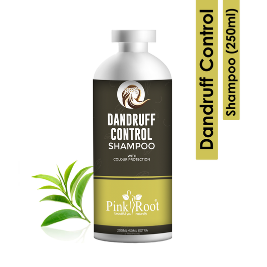 Pink Root Dandruff Control Shampoo 250 ml - For Controlling Dandruff, Hair Growth