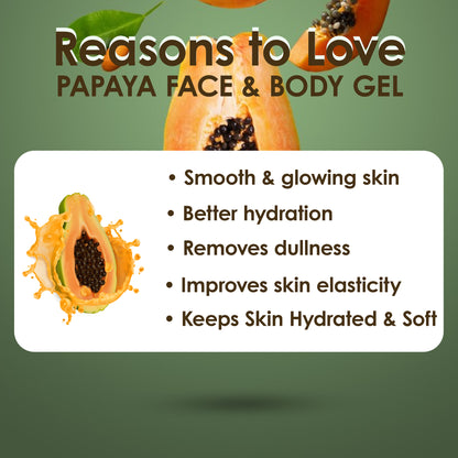 Pink Root Papaya Gel 500ml for Spot Removal, Brightening & Lightening With Papaya Extracts