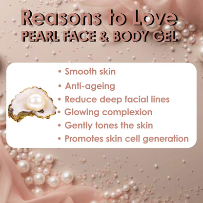 Pink Root Pearl Gel 500ml for Skin Whitening, Lightening & Brightening