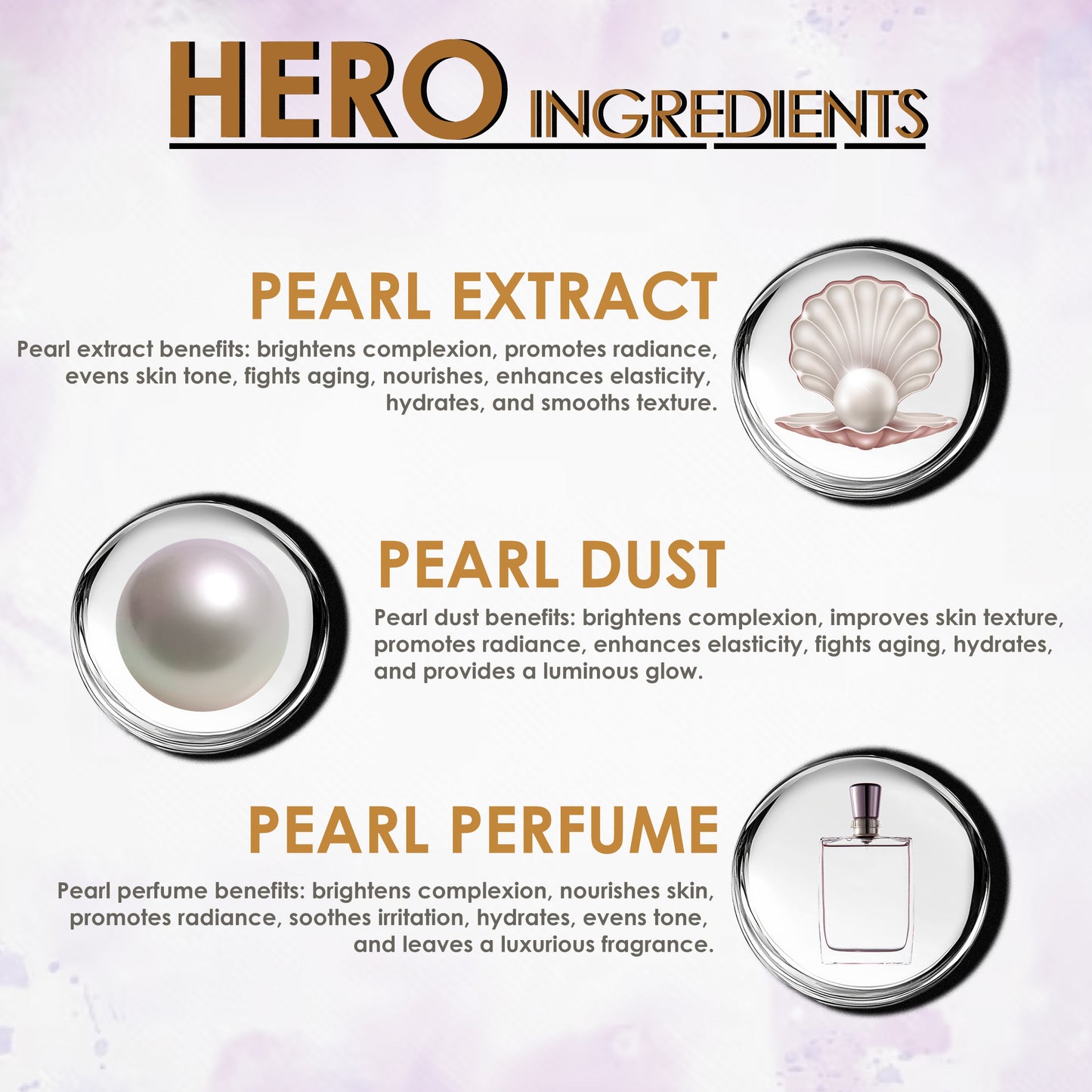 Pink Root Pearl Mask Enriched with Pearl Ash 500gm - Reduce Pores, Brightening & Deep Cleansing Pearl Facial Mask 