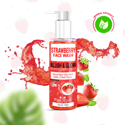 Pink root Strawberry Face Wash 100ml