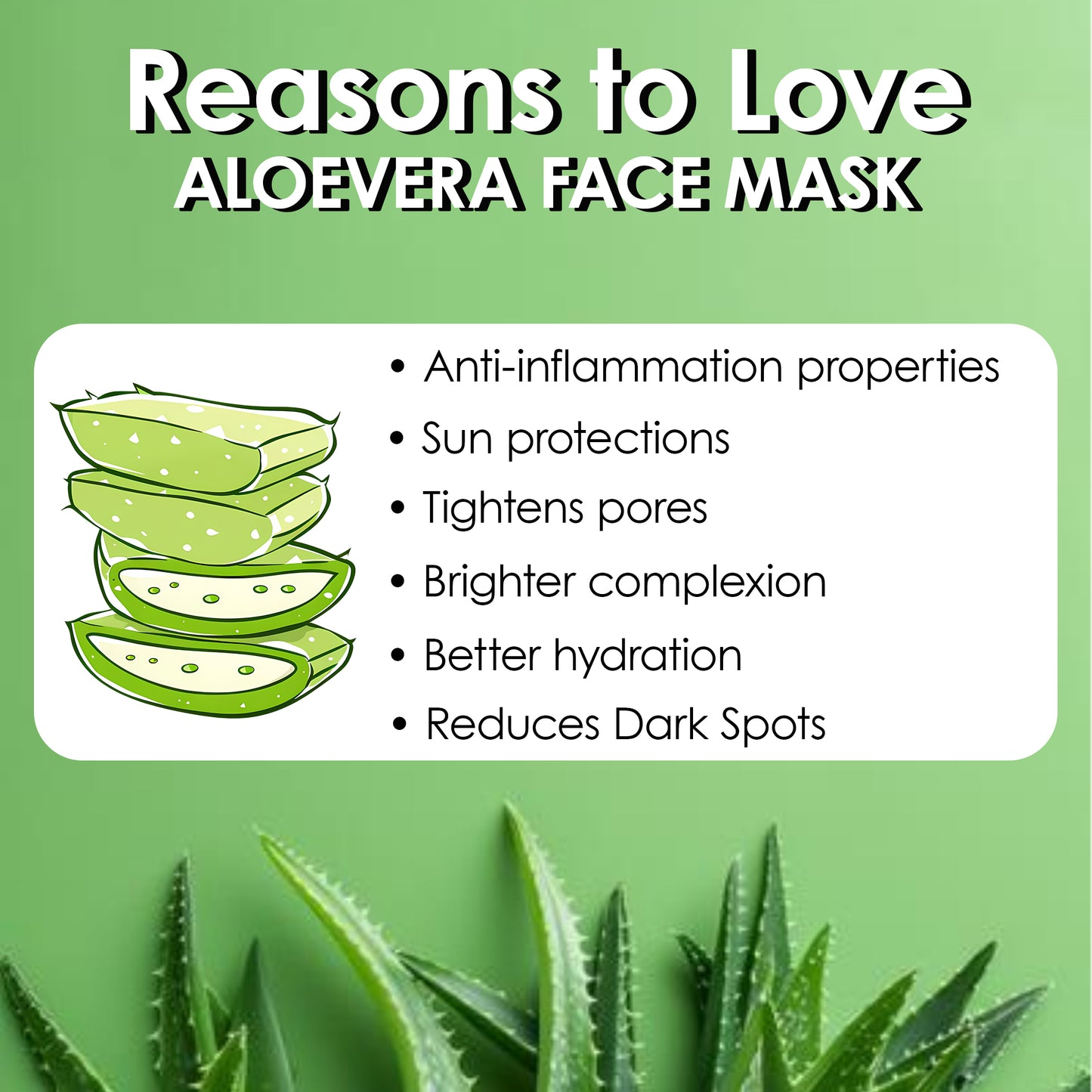 Pink Root Aloevera Mask Enriched with natural Aloevera (500 ml) for Acne Control, Pimples Control & Removes dead Cells