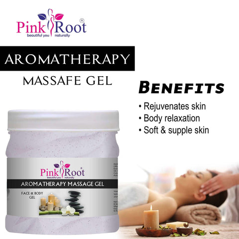 Aromatherapy Face & Body Massage Gel 500ml