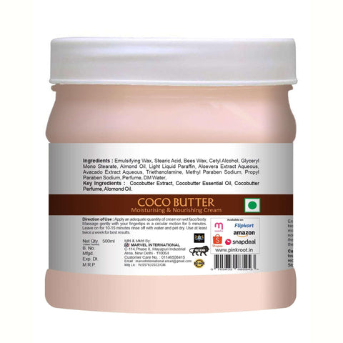 Cocoa Butter Moisturising & Nourishing Cream 500ml