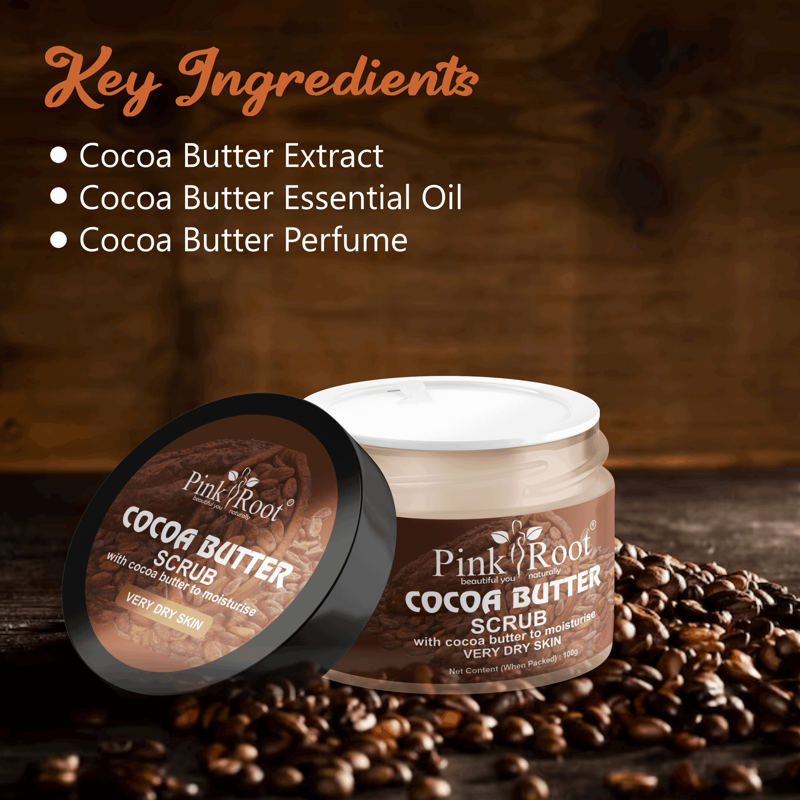 Cocoa Butter Scrub 100gm