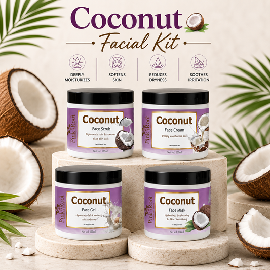 Pink Root Coconut Facial Kit 400gm