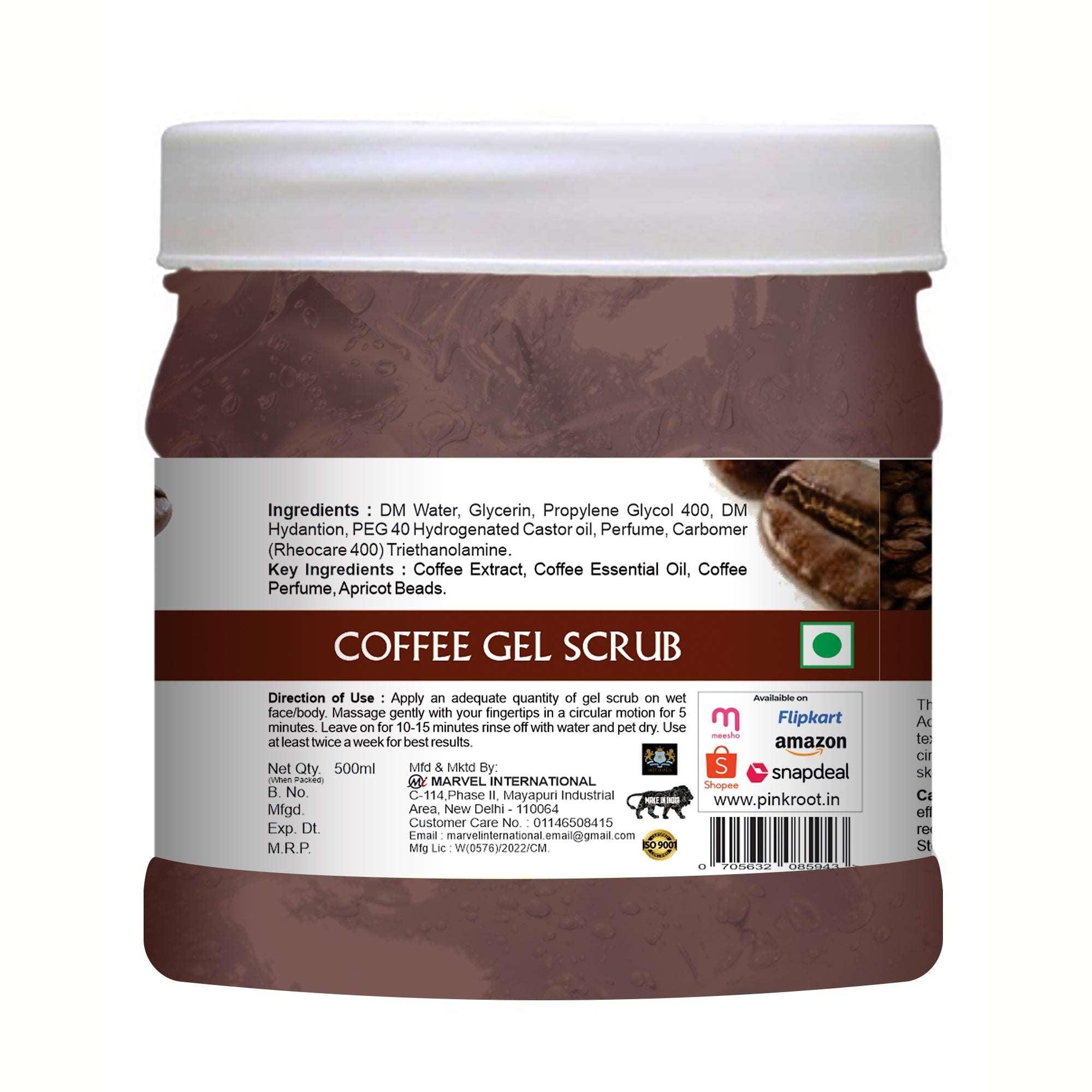 Coffee Gel Scrub 500ml