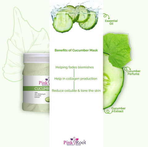 Cucumber Gel Enriched with Cucumber extract 500ml - Pink Root