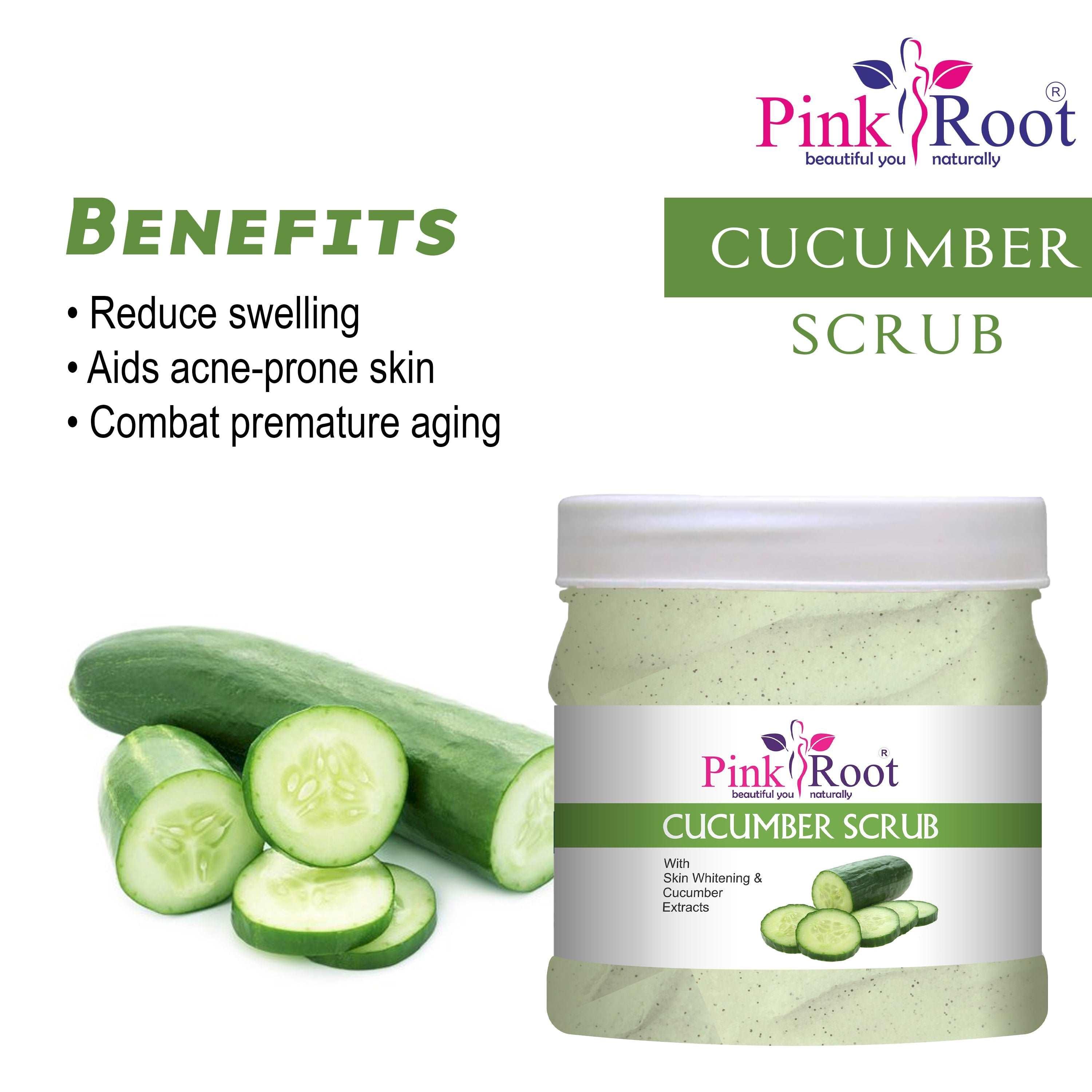 Cucumber Scrub with Cucumber Extract 500ml