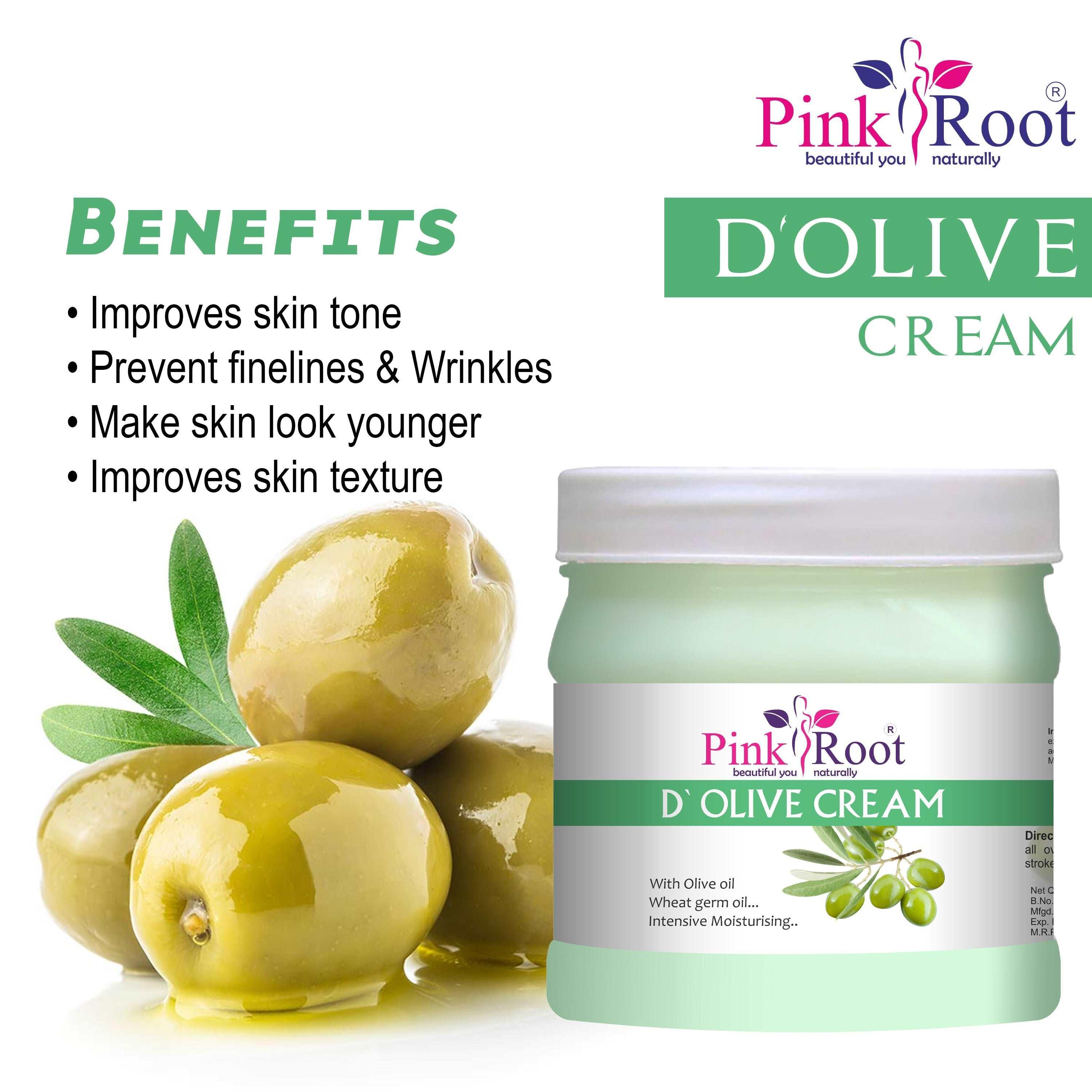 D'Olive Massage Cream 500ml