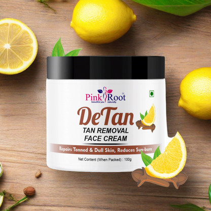 DeTan Face Cream 100gm for Tan Removal,Acne 100ml