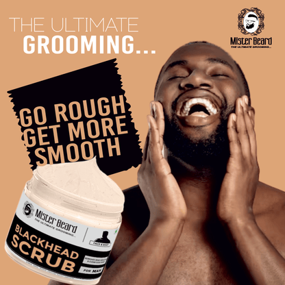 Mister Beard Blackhead Scrub 100gm|Remove blackheads & provides you clear skin - Pink Root