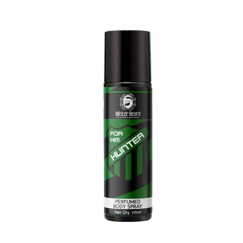 Mister Beard Hunter Deodorant Spray Body Spray - For Men 135 ml - Pink Root