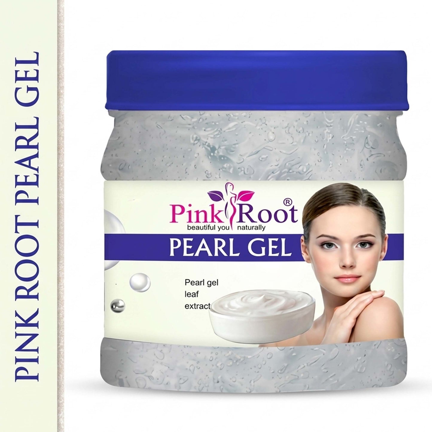 Pink Root Pearl Gel 500ml for Skin Whitening, Lightening & Brightening