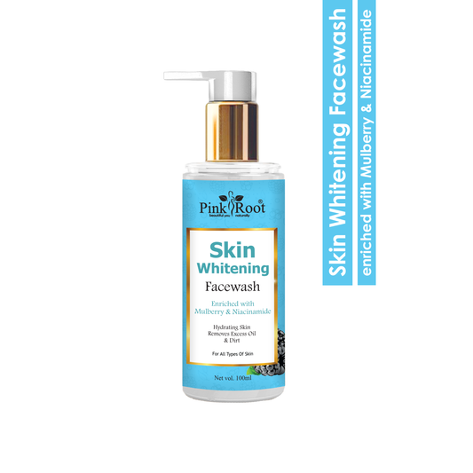 New Advance Formula Pink Root Skin Whitening Face Wash 100ml - Deep Cleansing Skin Whitening Facial Foam, face wash, for all skin types Face Wash
