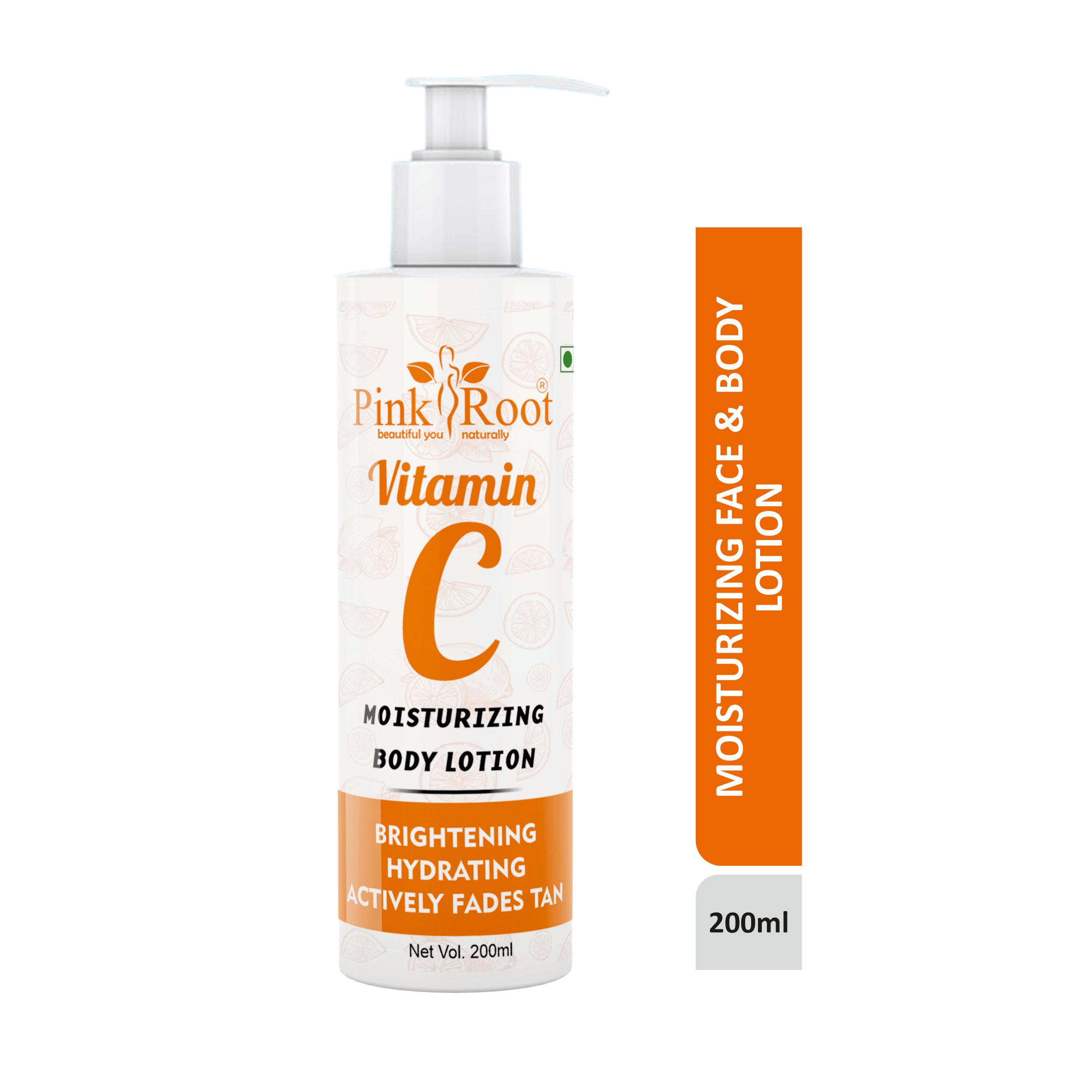 Vitamin C Body Lotion 200ml - Pink Root