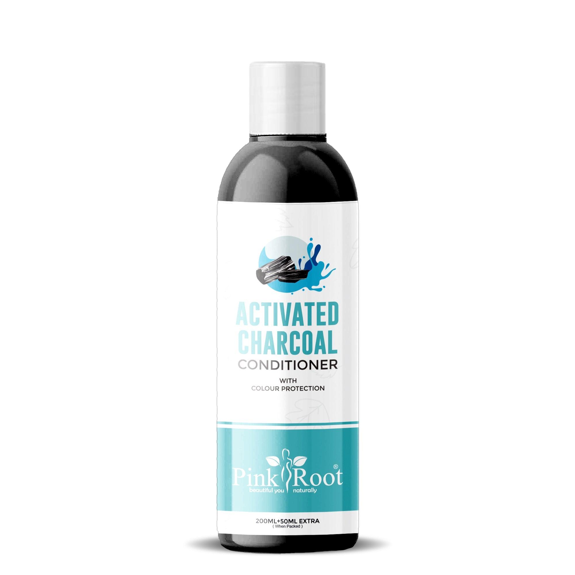 Activated Charcoal Conditioner for Tangled Locks 250ml - Pink Root