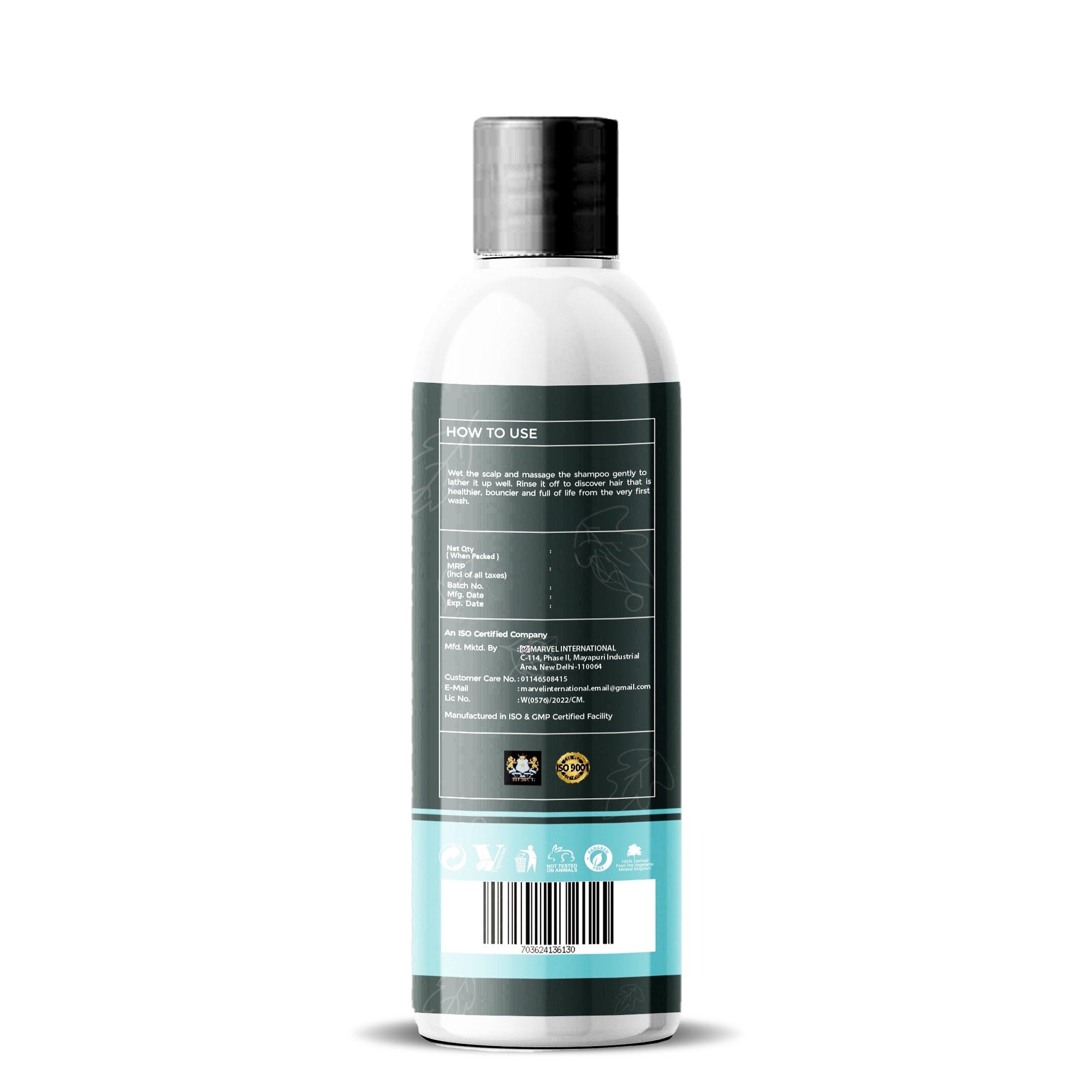 Activated Charcoal Shampoo 250ml - Pink Root