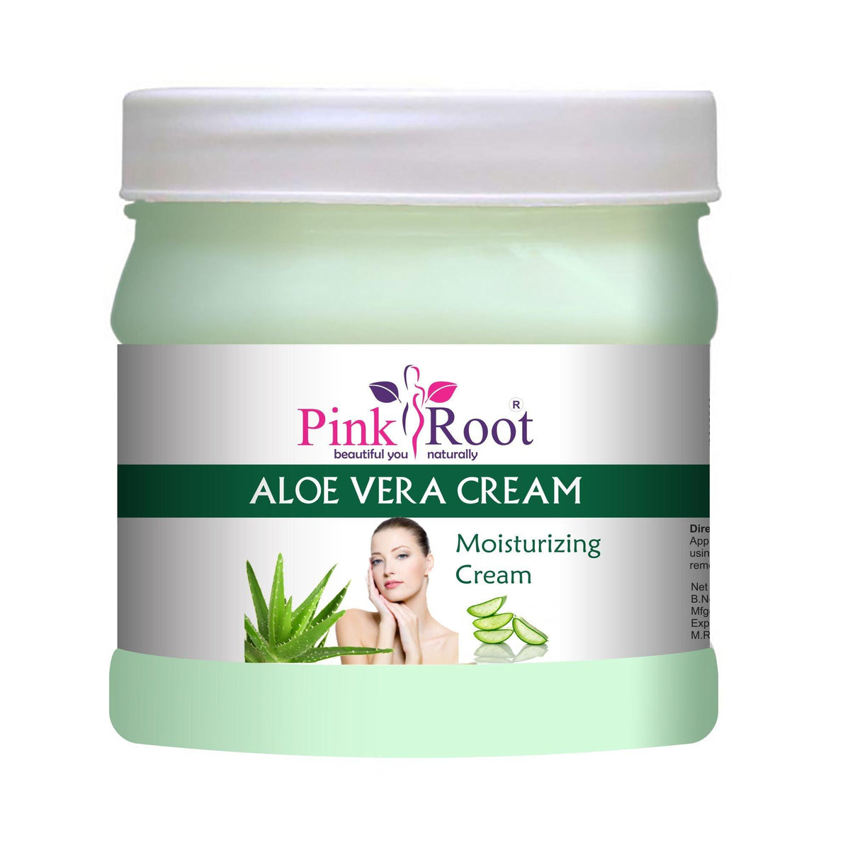 Pink Root Aloevera Moisturizing Cream 500ml