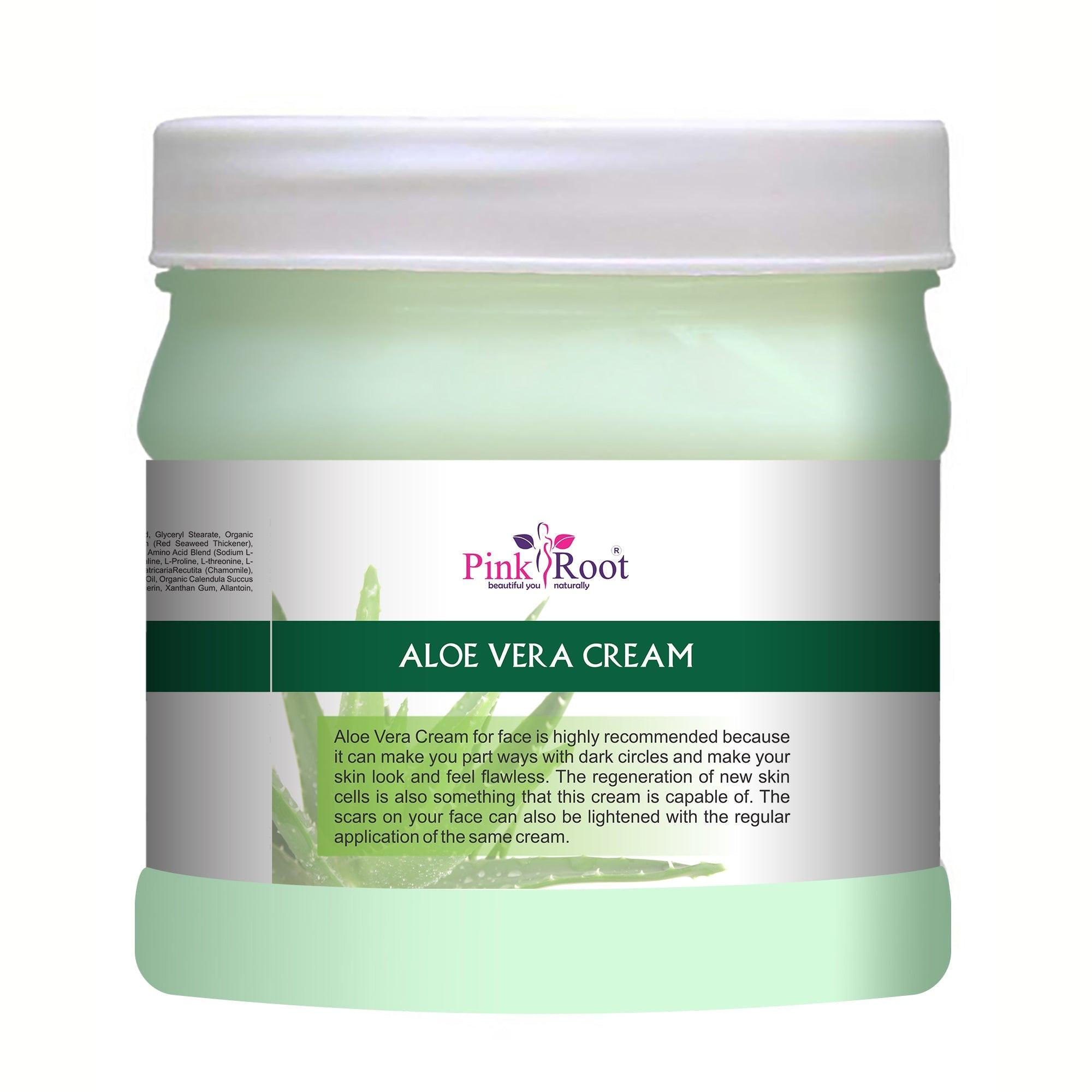 Aloe Vera Moisturizing Cream 500ml - Pink Root