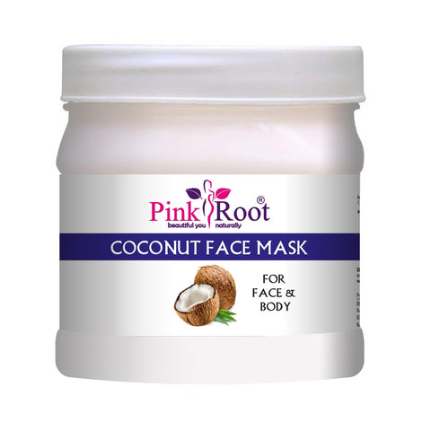 Coconut Face Mask,Exfoliation,Advanced hydration,Anti-aging,restore hydration to dry, tired skin - Pink Root