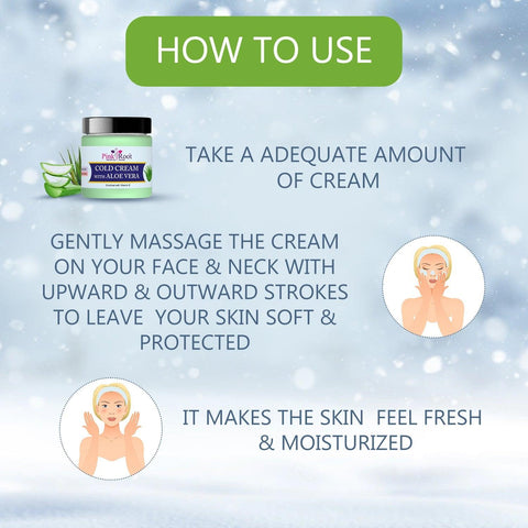 Cold Cream with Aloevera 100gm - Pink Root