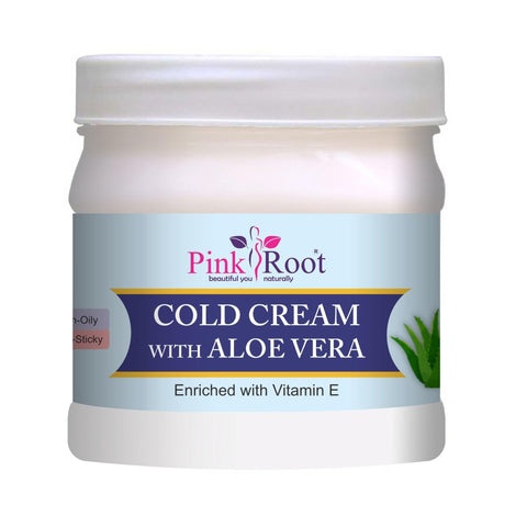 Cold Cream with Aloevera 500ml - Pink Root