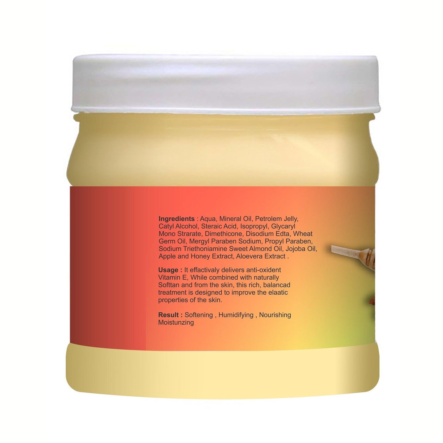 Cold Cream with Honey Almond 500ml - Pink Root