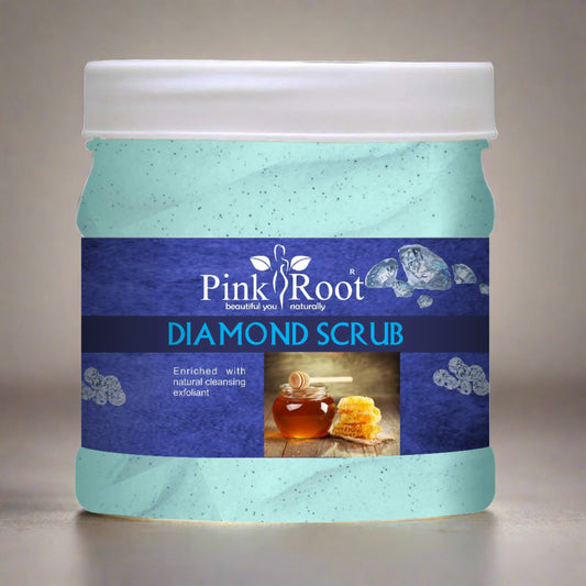 Diamond Scrub Enriched with Honey 500ml - Pink Root