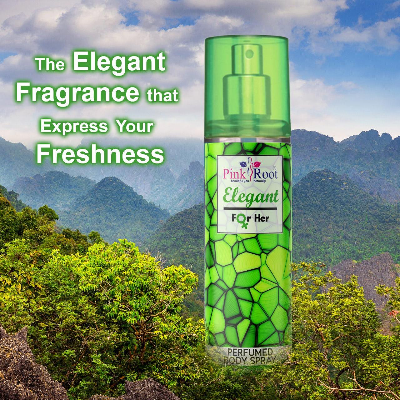 Elegant Perfumed Body Spray for Women, 135ml - Pink Root